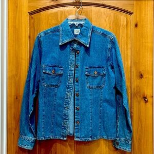 Gap denim button up